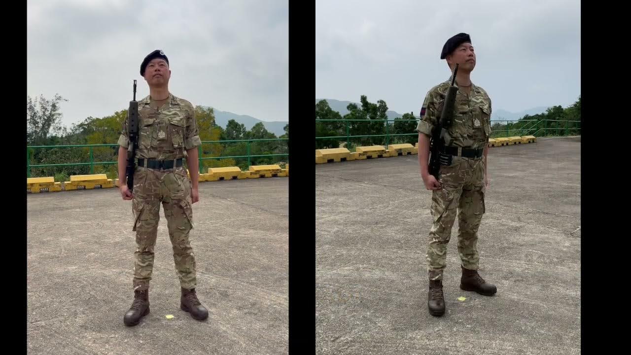 rifle-exercises-position-of-attention-stand-at-ease-and-stand-easy