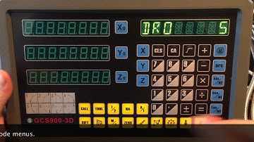 GCS900-3D FunctionSetup