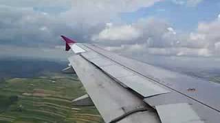 Turbulence on Wizzair Airbus A320 from LHBP to LRTM - Part 2.
