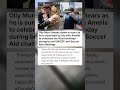 Olly Murs breaks down in tears as he is surprised by his wife Amelia to celebrate ... #celebrity