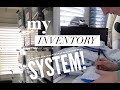 My Inventory System! How I Store, Sort, & Ship Inventory for eBay + Work From Home Mom Vlog!