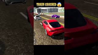 Train crashed Van 😱 // #indiabikedriving3d #gaming #ytshorts #shorts #Van #gta #traincrash
