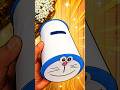 how to make Doraemon piggy bank|easiest doremon craft#trending #diy #youtubeshorts #handmade #viral