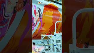 Hand-Painting the First Rocket of Art--Zhuque-2 Y2 Rocket! #chinatravel