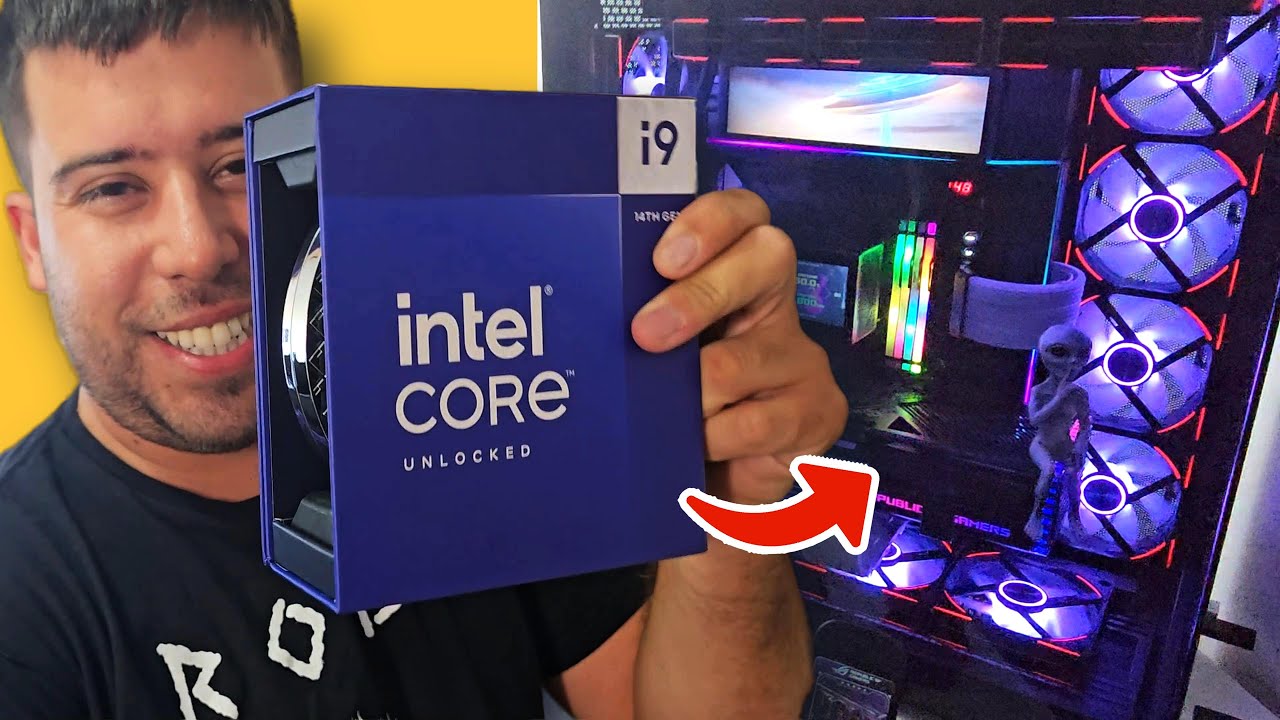 Monté el procesador i9 14900K en el PC GAMING más caro y POTENTE DEL