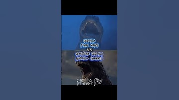 Godzilla (Final Wars) vs Gemstone Godzilla (Godzilla Channel) #godzillafinalwars #gemstonegodzilla