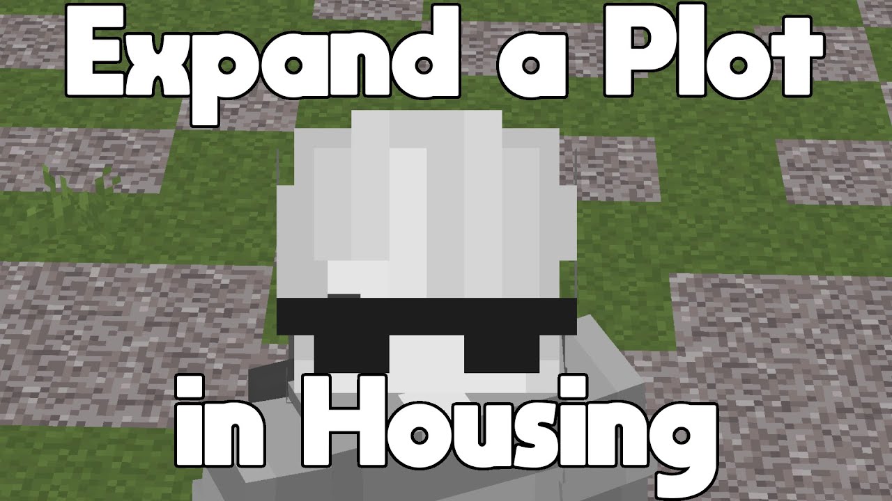 How to expand a Plot in Hypixel Housing - YouTube