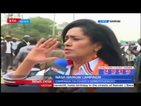 Raila Odinga leads