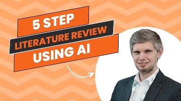 How to Write a Literature Review in 5 Simple Steps | Using AI
