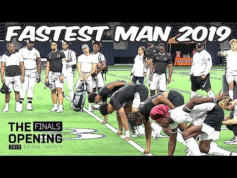 🔥🔥 Fastest Man Championship | The Opening Finals - 2019