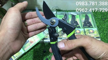 Kéo cắt tỉa cành cây hàng Nhật Bản/ Mã P019- 184/ Nguyên liệu thép SK5/ Dụng cụ nông nghiệp