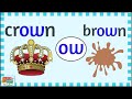 Understanding the Diphthong 'ow'