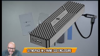 SETMSPACE M 2 NVMe SSD Enclosure