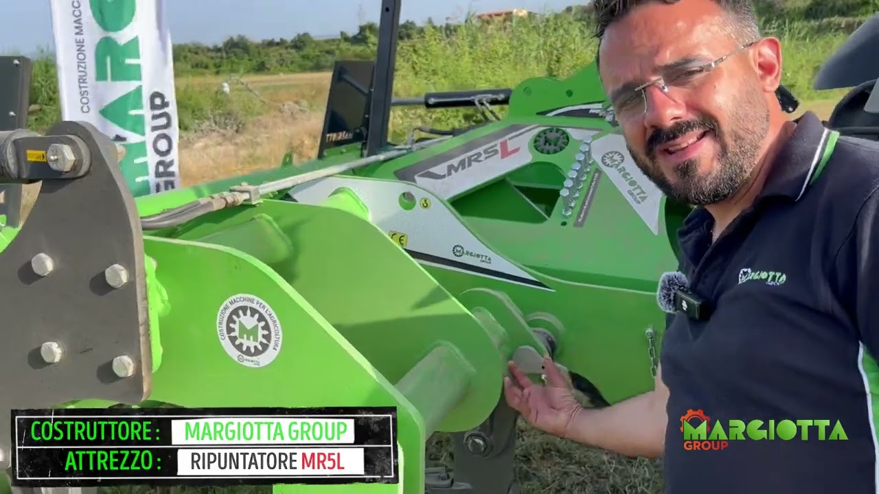 Dissodatore Ripuntatore Margiotta Grop MR5L video presentazione