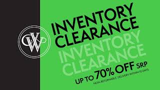 Weir's Furniture - Inventory Clearance