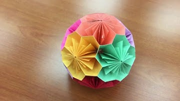 Papercraft for Cutting Machine: Modified Tradition Kusudma (pentagonal hexecontahedron)
