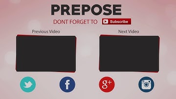 PREPOSE Free Outro! | its DELTA