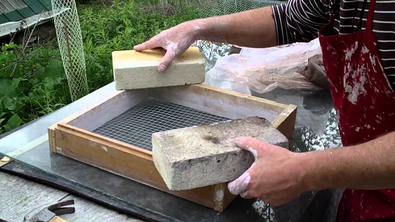 SIMON LEACH POTTERY Plaster drying bats ! YouTube