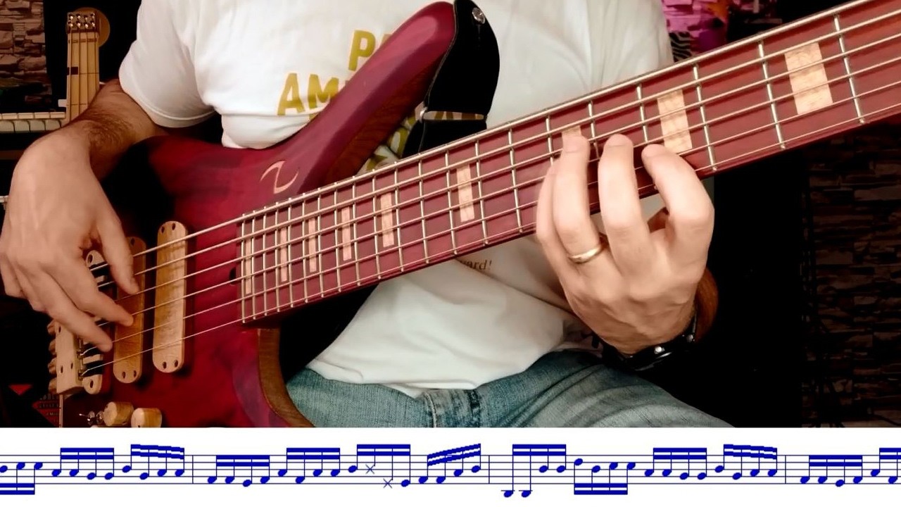 GHOST NOTES BASS LESSON - 2 Sick Jaco Like Grooves
