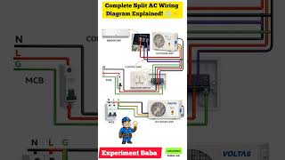 AC Installation Secret! Control Wire Connection 🤯🔌