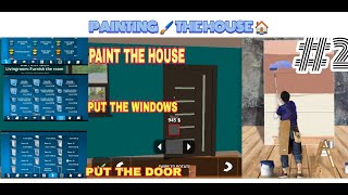 HOUSE PAINT:DESIGN MY ROOM AND BATHROOM ||HOUSE DESIGN GAMEPLAY (PART 2)🎨 screenshot 3