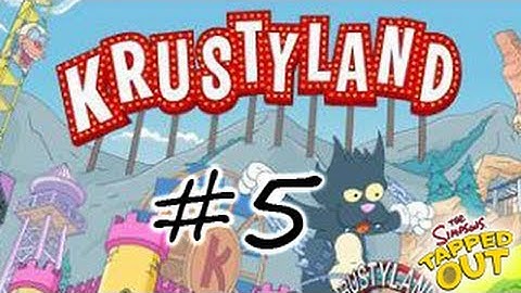 KC Plays! - The Simpsons: Tapped Out | Krustyland - Part #5