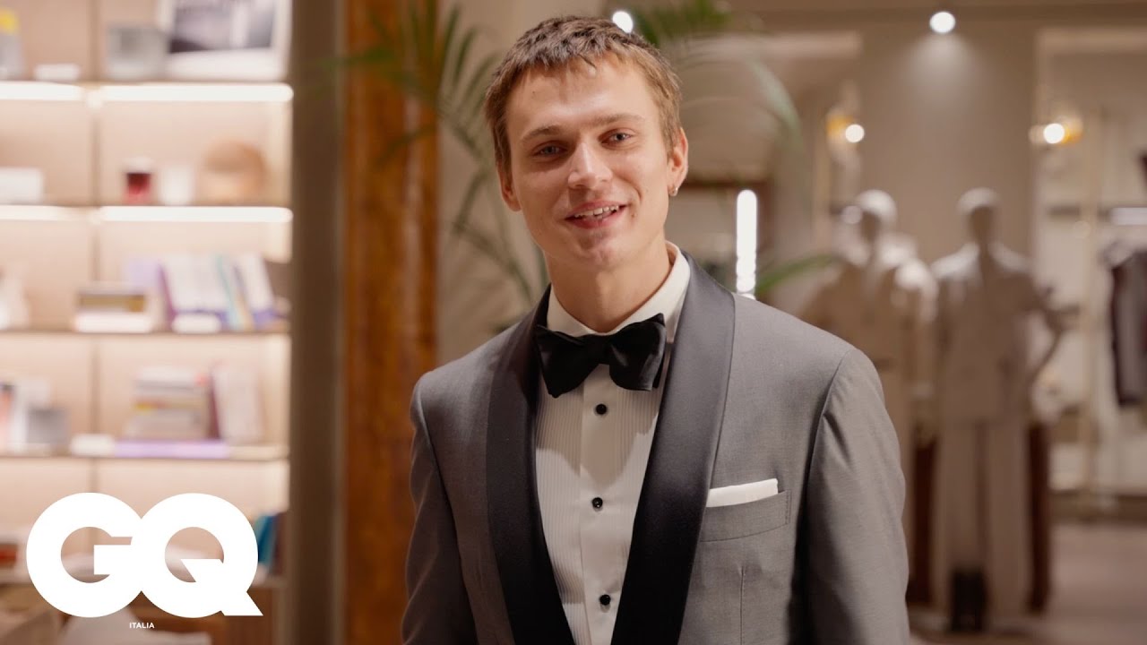 Saul Nanni si prepara con Brunello Cucinelli per la première di 