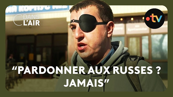 Ukraine : avec les "gueules cassées" de la guerre - Reportage C dans l'air 12.05.2025