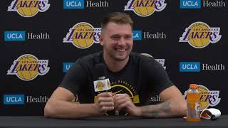 Celebrity Luka Dončić Talks Offseason Preparation, Year 2 In LA & More at Lakers 2025 Media Day Net Worth