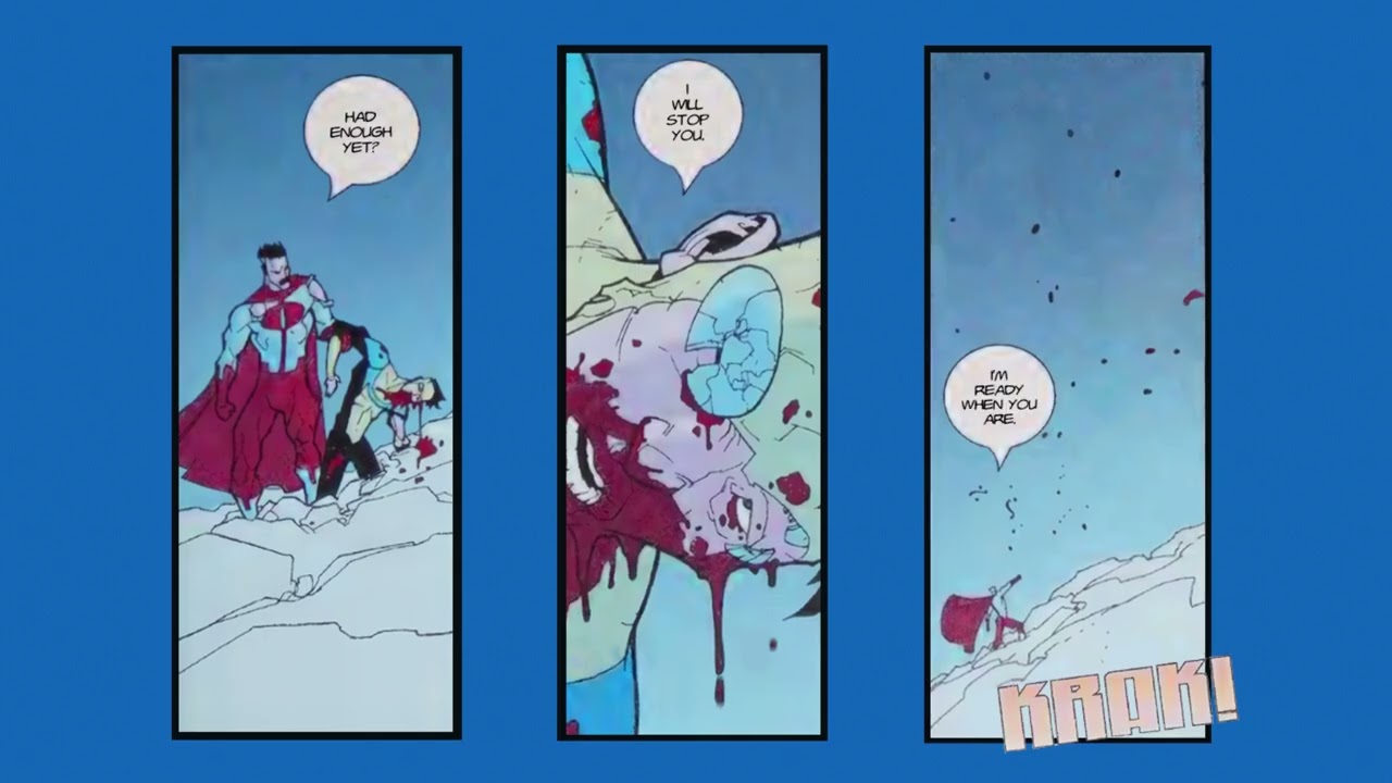 "Invincible" Motion Graphic Animation project - Cameron Webster (2024)