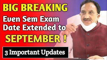 UG PG EVEN SEM EXAM EXTENDED TO SEPTEMBER!🔥|ugc guidelines 2021|ugc latest news today|cu nbu makaut