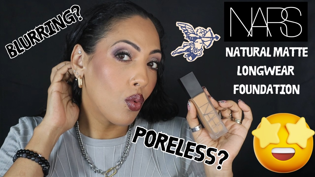 NEW NARS Natural Matte Longwear Foundation - Wear Test