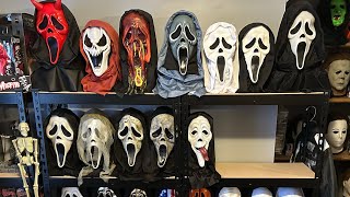 Scream Ghostface Mask Collection #scream #ghostface #collection