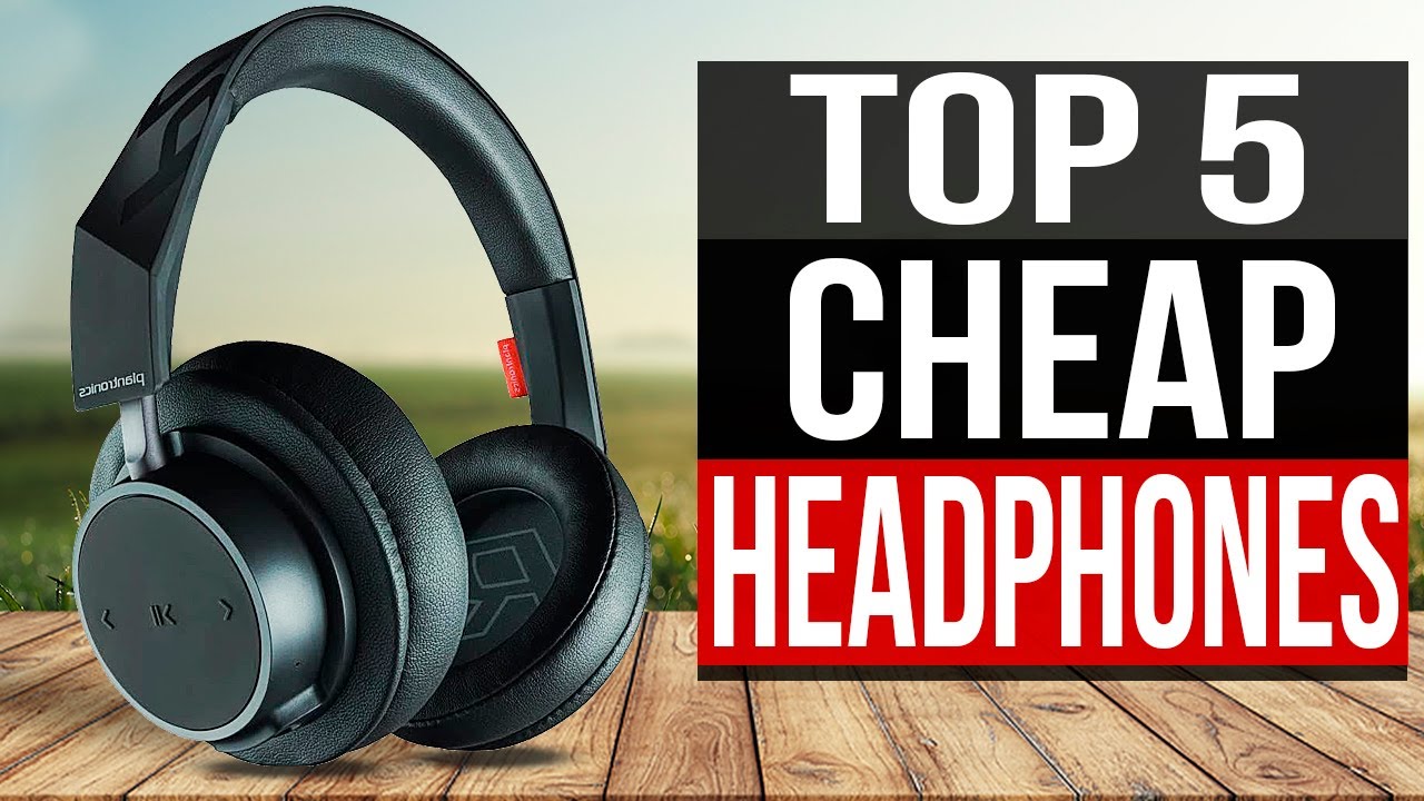 TOP 5 Best Cheap Headphones 2021 YouTube