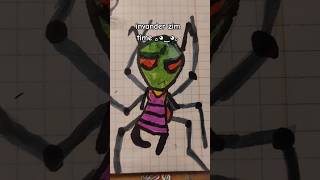 I love this cartoon series. ! 👽 #invanderzim #art