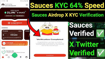 Sauces  KYC X 2 Verification✅ | Sauces app kyc kaise kare🚀| Sauces earning apps