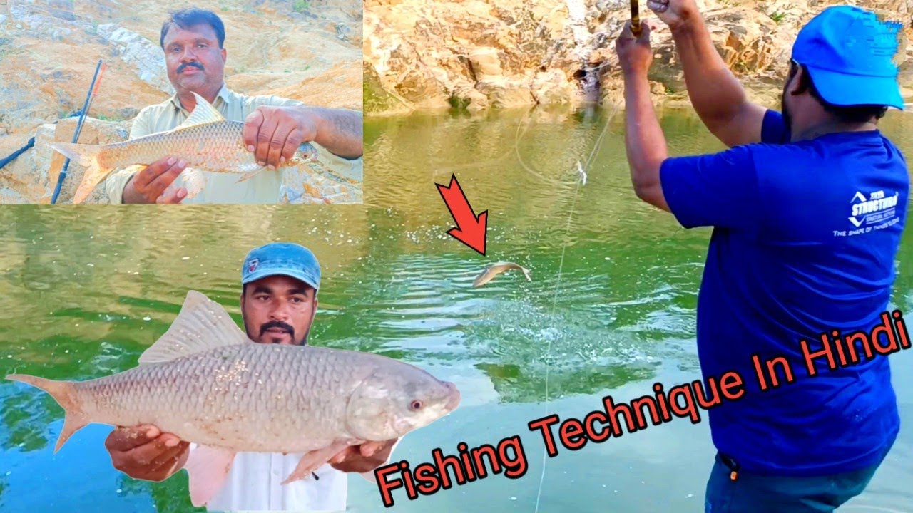 Fishing Videos in Hindi Fishing technique Traditional Hook Fishing