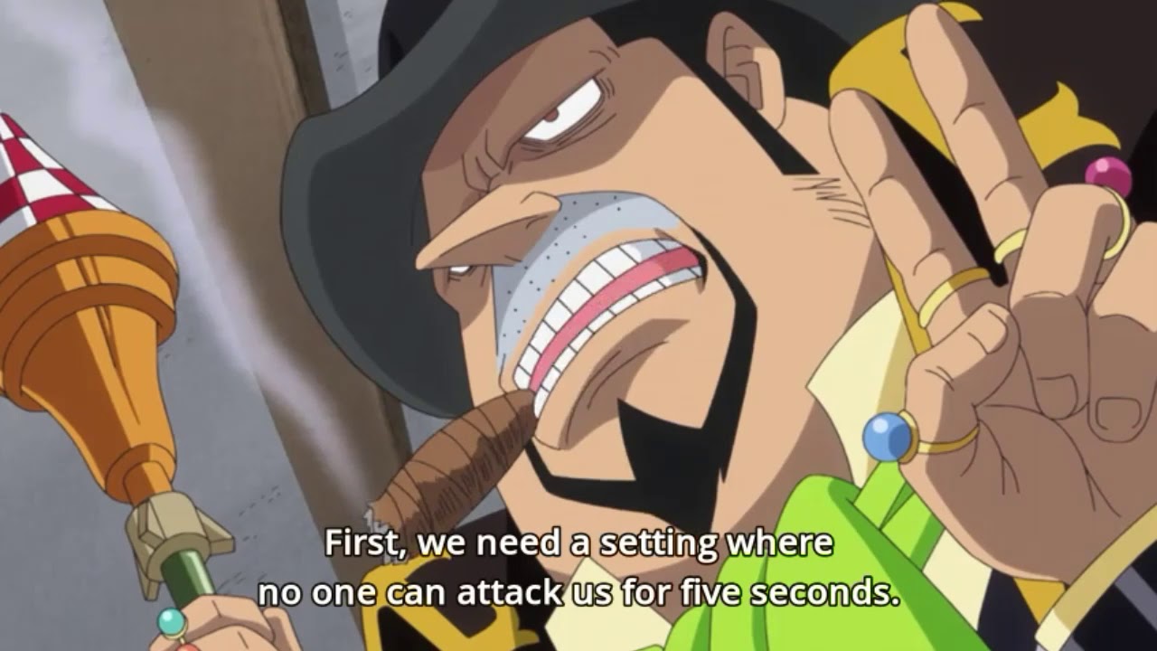 One piece episode 828 (luffy and bege meeting) - YouTube