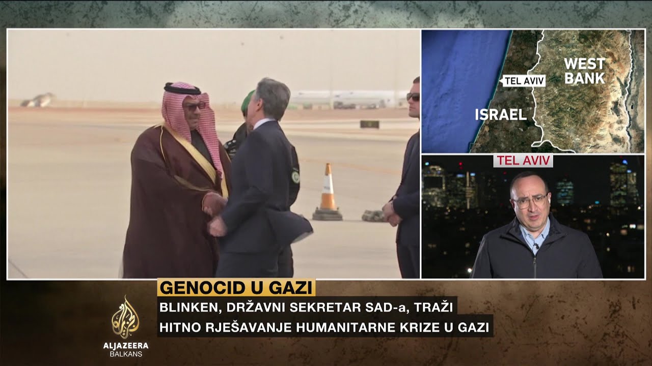 بلينكن في زيارته الخامسة للشرق الأوسط منذ 7 أكتوبر