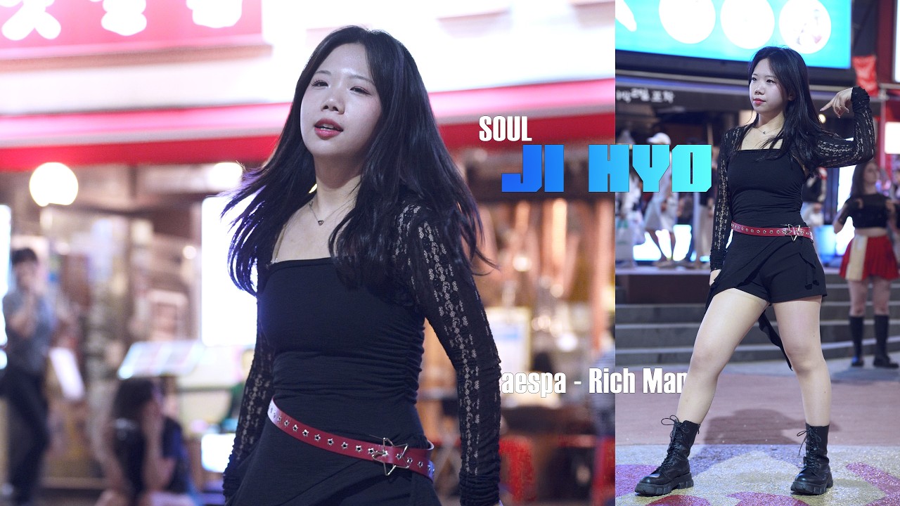 소울 ソウル Soul 지효 ジヒョ JiHyo ( aespa - Rich Man ) fancam 4K 20260515