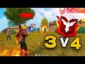 BR RANKED 3 vs 4 ( team kill - 21)😤😤
