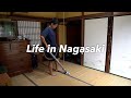 [CC] Deep Cleaning a Old Japanese House on a Slope in Nagasaki During a Break in the Rainy Season