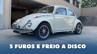 Fusca Com 5 Furos E Freio A Disco Da Projekta
