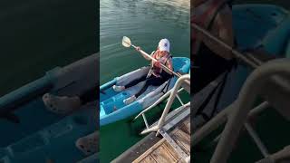 KAYAKING at Mia Park AQUA SPORTS QATAR #qatar #kayakingadventures #aquasportskayaks