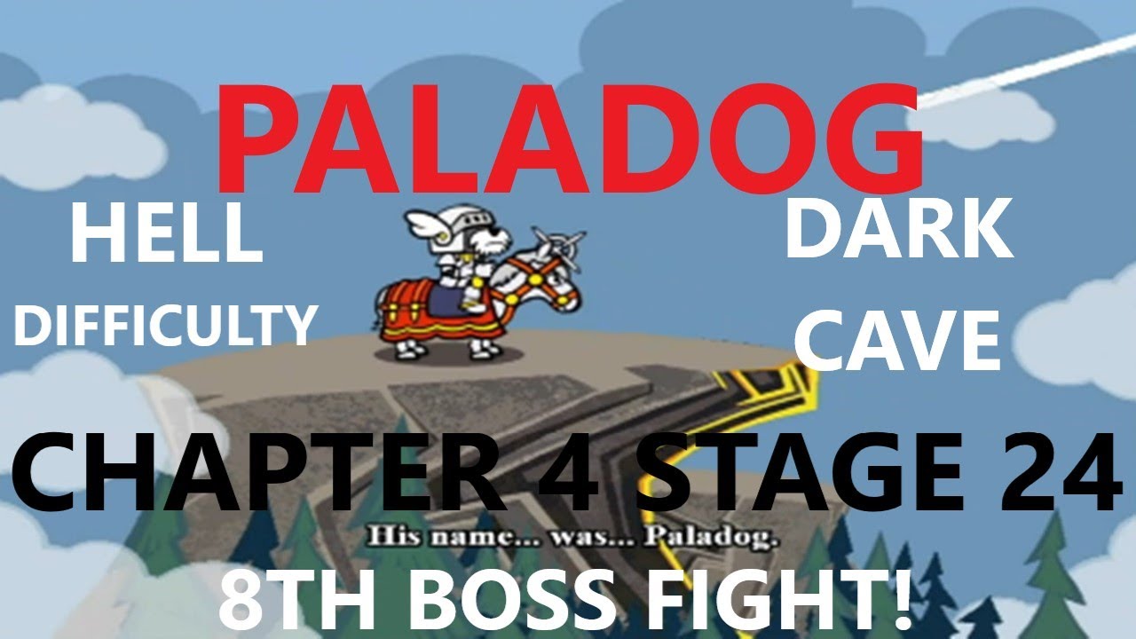 Paladog DARK CAVE Stage 24! 8th BOSS Fight! HELL DIFFICULTY | HD 720p