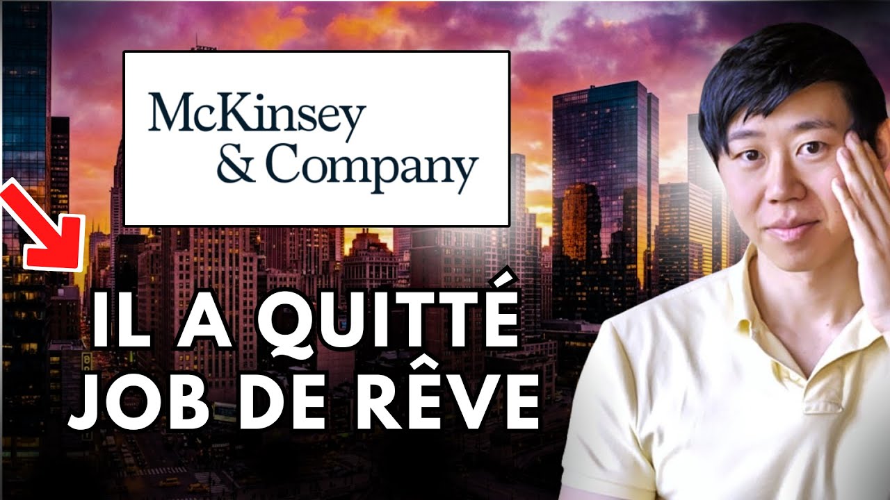 Pourquoi Quitter Son Job de Rêve ? Il Explique (McKinsey)