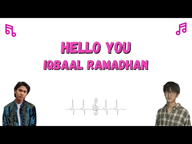Lirik Lagu Iqbaal Ramadhan - Hello You class=