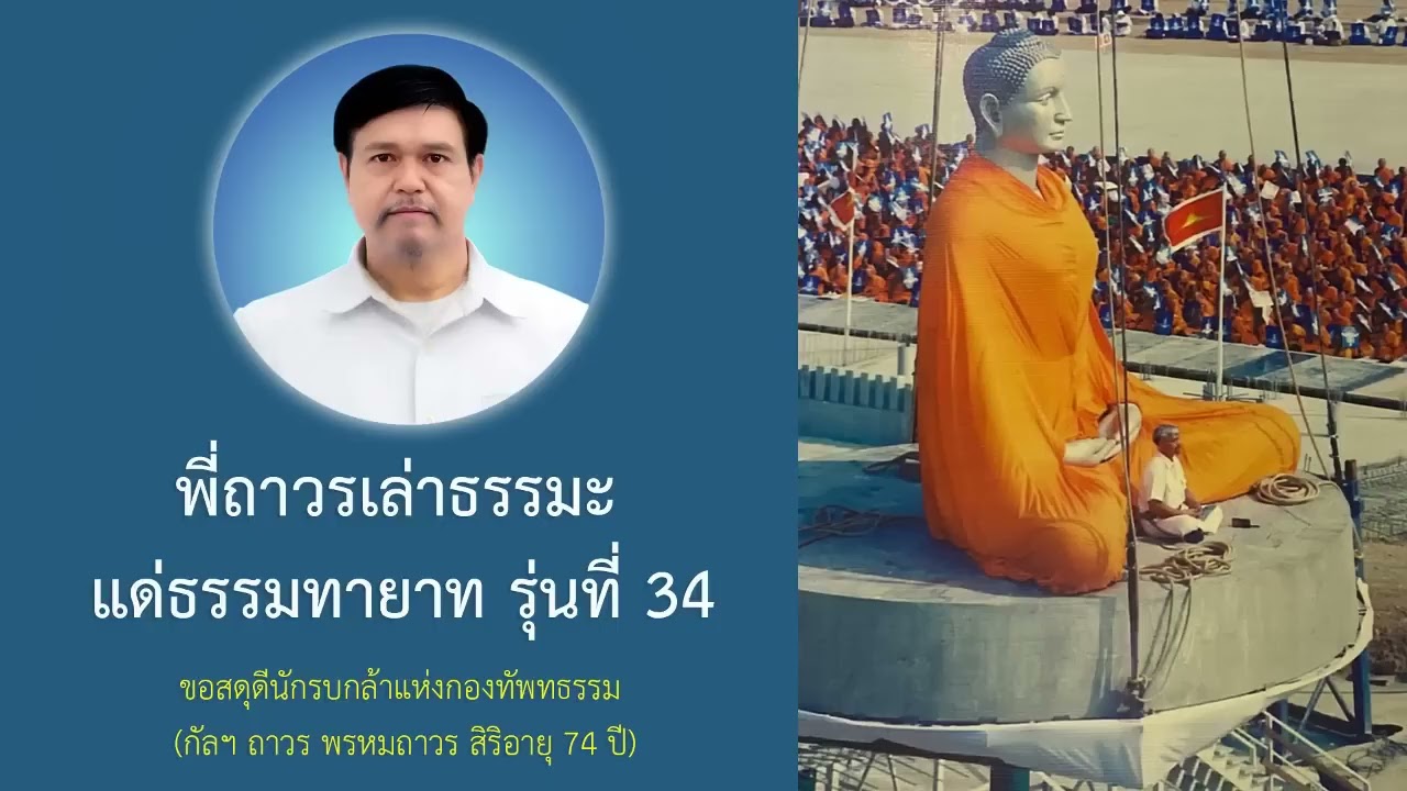 6  อุบาสกถาวร พรหมถาวร ผู้ปั้นพระ: เล่า ธรรมพระนวกะ รุ่นที่ 34 