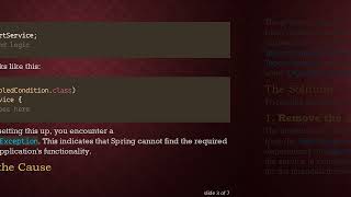 Resolving Bean Dependencies Conditionally in Spring Using @ Conditional Annotation