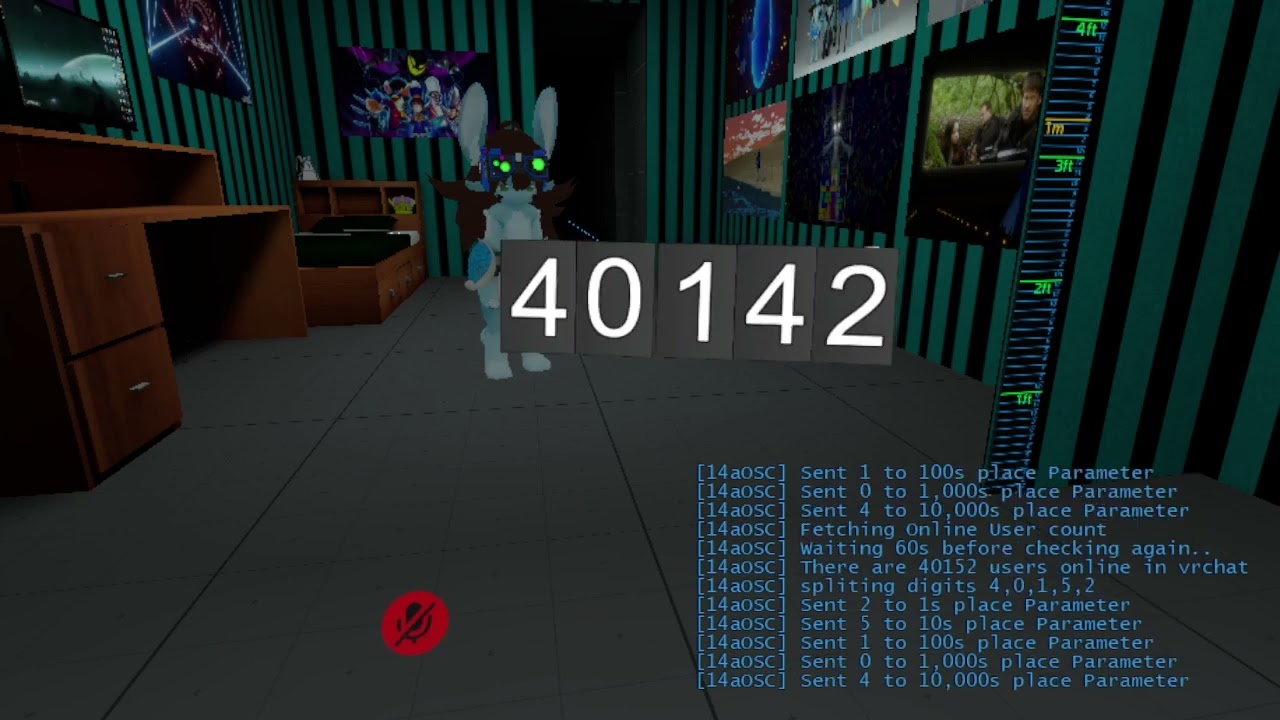 Online Player Count with OSC